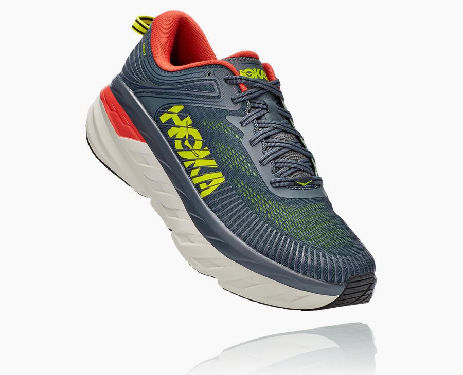 Hoka One One Løbesko Herre - Bondi 7 - Mørkeblå - 843571NMY